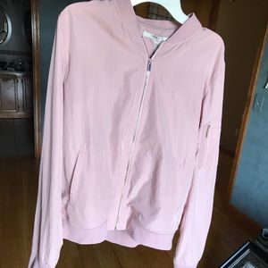 Pink Forever 21 Full Zip Jacket